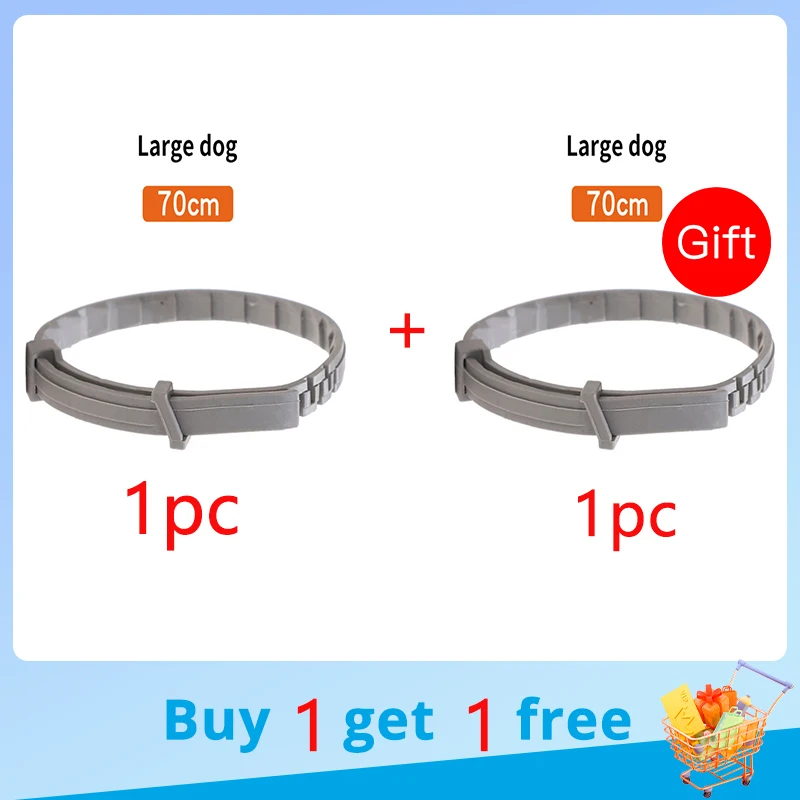 Collar antiparasitario de 2 piezas para mascotas, herramientas para proteger las pulgas de los perros y gatos, suministros convenientes para mascotas, productos para mascotas