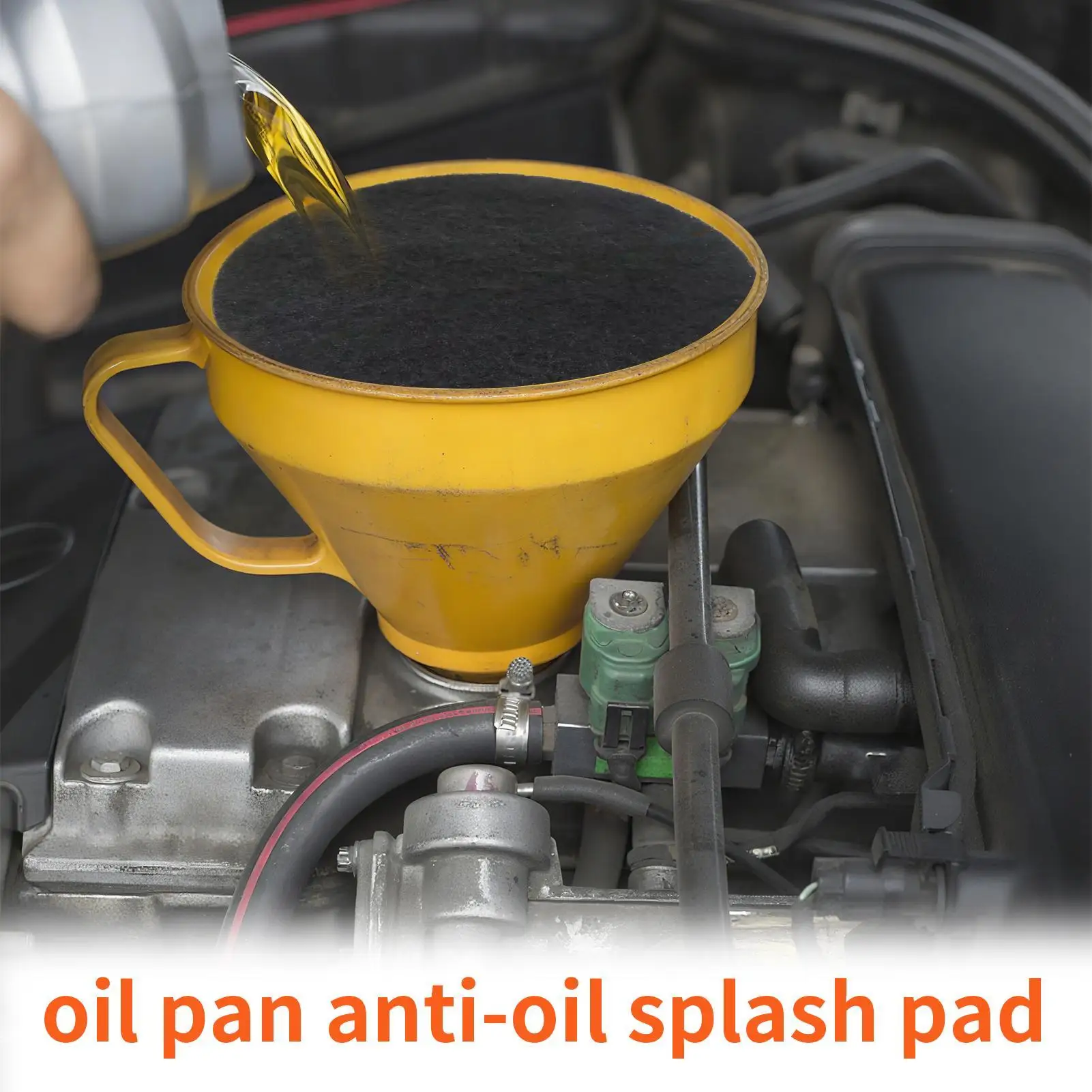 Alas Penampung Minyak, Alas Penampung Tetesan, Alas Bulat Penampung Tetesan, Alas Perbaikan Mobil, Pelindung Lantai untuk Perbaikan dan Penggantian Oli Transmisi