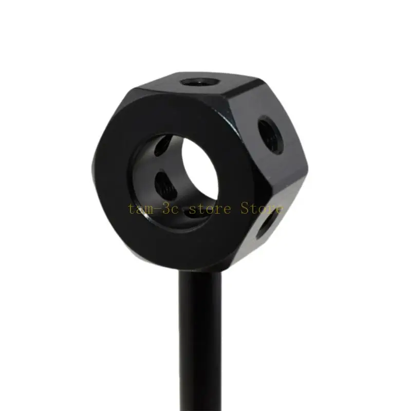 Bride à écrou hexagonal en d'aluminium 1/4 – 20, pour tige d'extension 1/4 lampe bureau, accessoire support