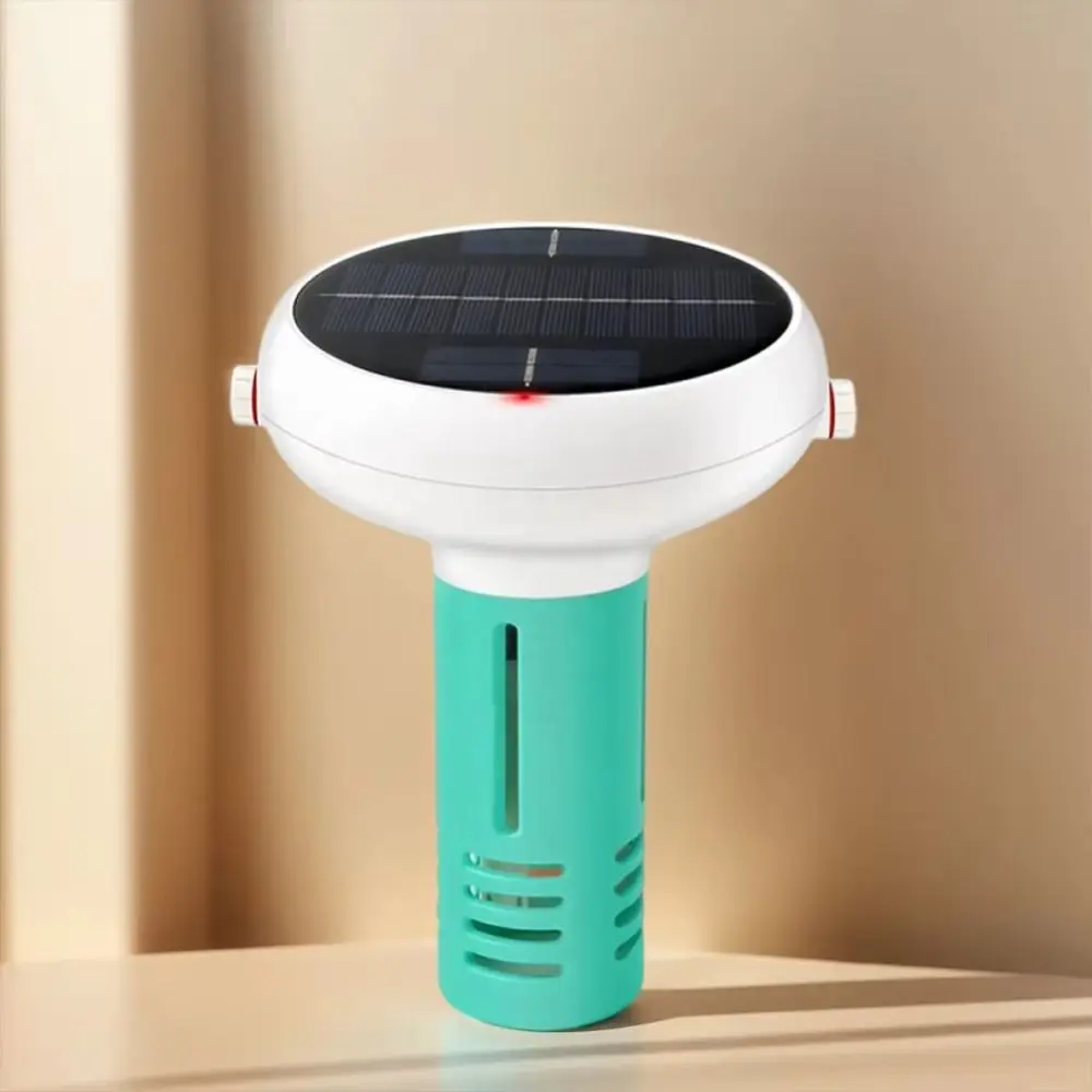 PH/ORP/EC/Temp/CL/Salt Intelligentes Chlormessgerät Schwimmendes wasserdichtes Design Solar- und USB-Aufladung Wasserqualitätstester WiFi