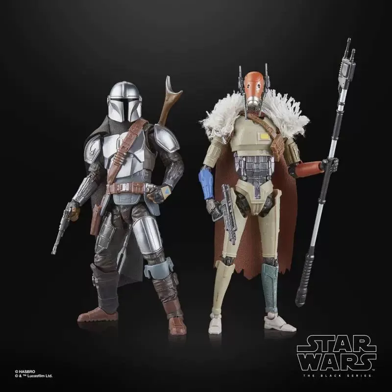 Hasbro Star Wars 6-inch Highly Articulated Figure The Mandalorian Din Djarin Mercenary Guard with STAP Vehicle Collectible Model