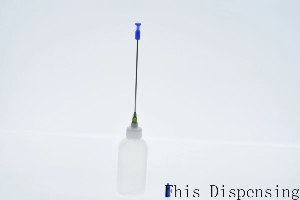 Luer Lock Bottles Applicator Squeeze Bottles Needle Tip Plastic Squeeze Bottles 30ml Stainless Steel Blunt Tip 14G