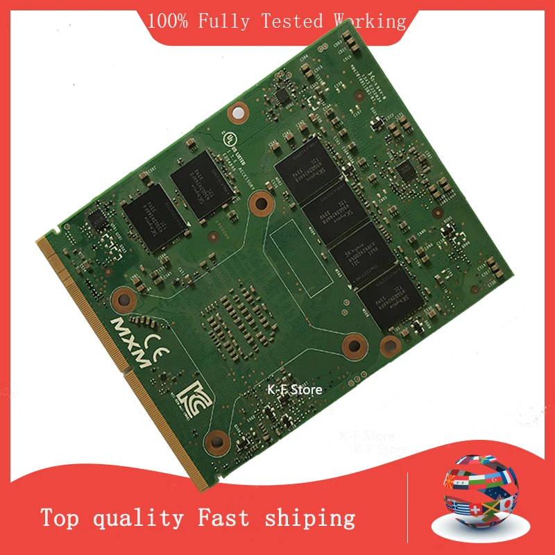 GTX 770M GTX770M 3G N14E-GS-A1 Graphic Card For DELL M15X M18X M6600 M17X Display Video Card GPU Replacement