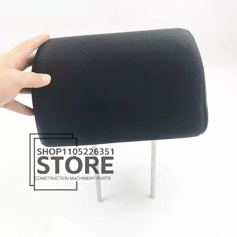 Fit Komatsu Kobelco Sumitomo Liugong SDLG SANY XCMG Kato Seat Pillow，For Excavator Universal Seat Headrest