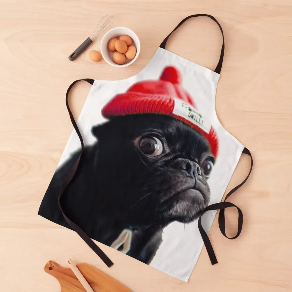 Фартук для кухни «смешной Мопс», «чья жизнь-Худ», кухонные инструменты, с личным логотипом, фартук для косметолога