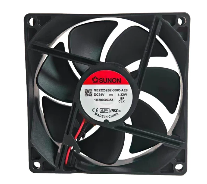 

SUNON GE92252B2-000C-AE9 DC 24 В 4,32 Вт 92x92x25 мм 2-проводной охлаждающий вентилятор для сервера
