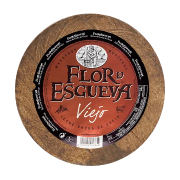 Queso Curado Flor Esgueva ENTERO 3.2 kilo O MEDIO 1.6kilo aprox LECHE CRUDA DE OVEJA 3.2kilo o 1.6 aprox