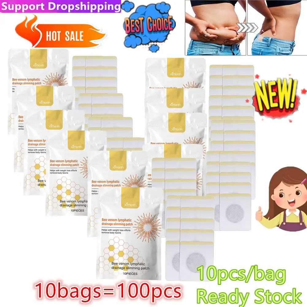 10x Slimming Navel Patch Promote Metabolism Cellulite Burning Loss Leg Arm Fat Flat Abdomen Belly Firming Slim Waist Navel Stick