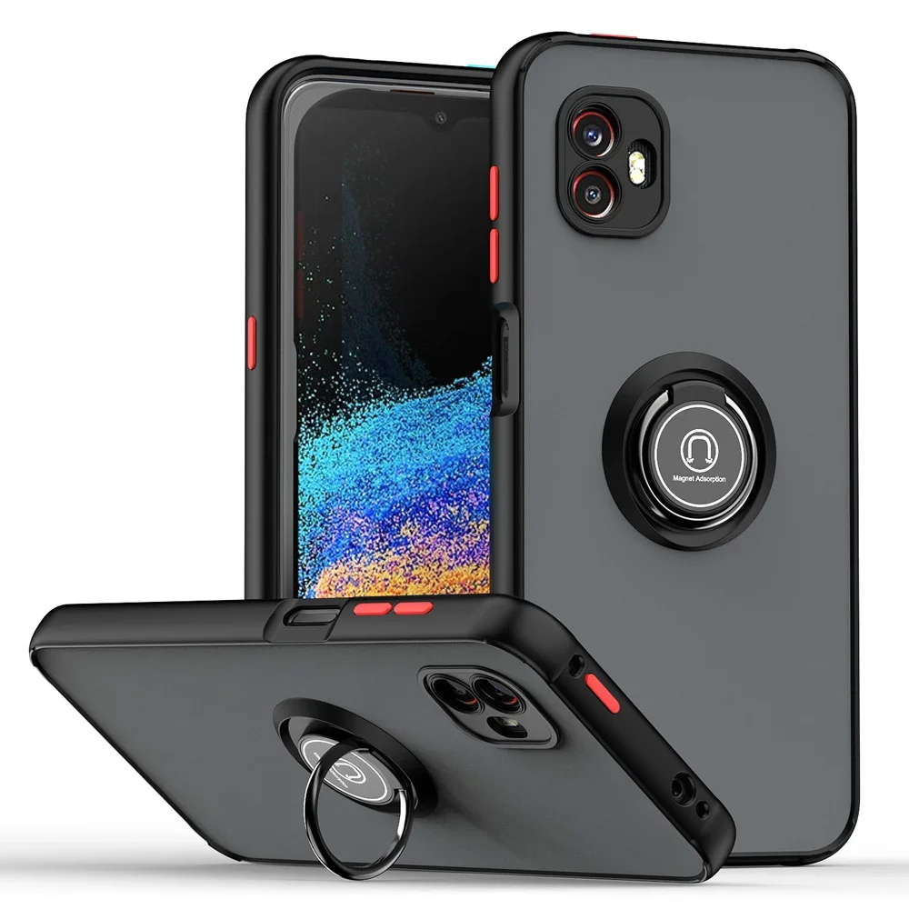 Rüstung matt Fall für Samsung Galaxy Xcover 7 Xocver 6 Pro Cover Ring Magnet halter Stand stoßfest Coque Fundas – Detail 10