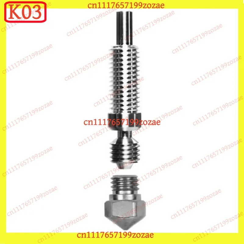 k03 1set All Metal Hotend Kit for Flashforge Finder/Inventor 2/Guider 2/2S/Dremel 3D40 Universal Accessories