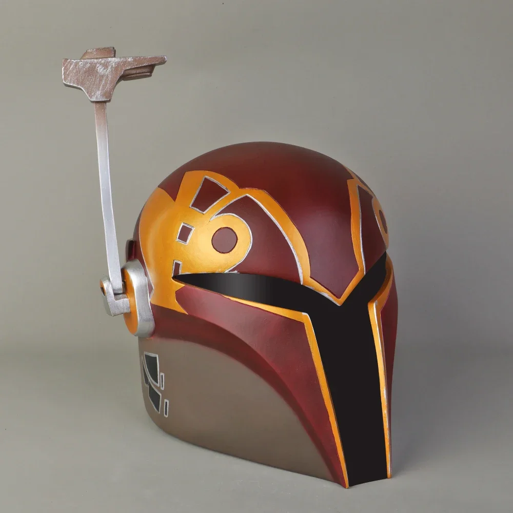 Casco de Anime máscara de Rebels Cosplay Sabine Wren casco máscaras de disfraz cara completa PVC adulto hombre fiesta Prop