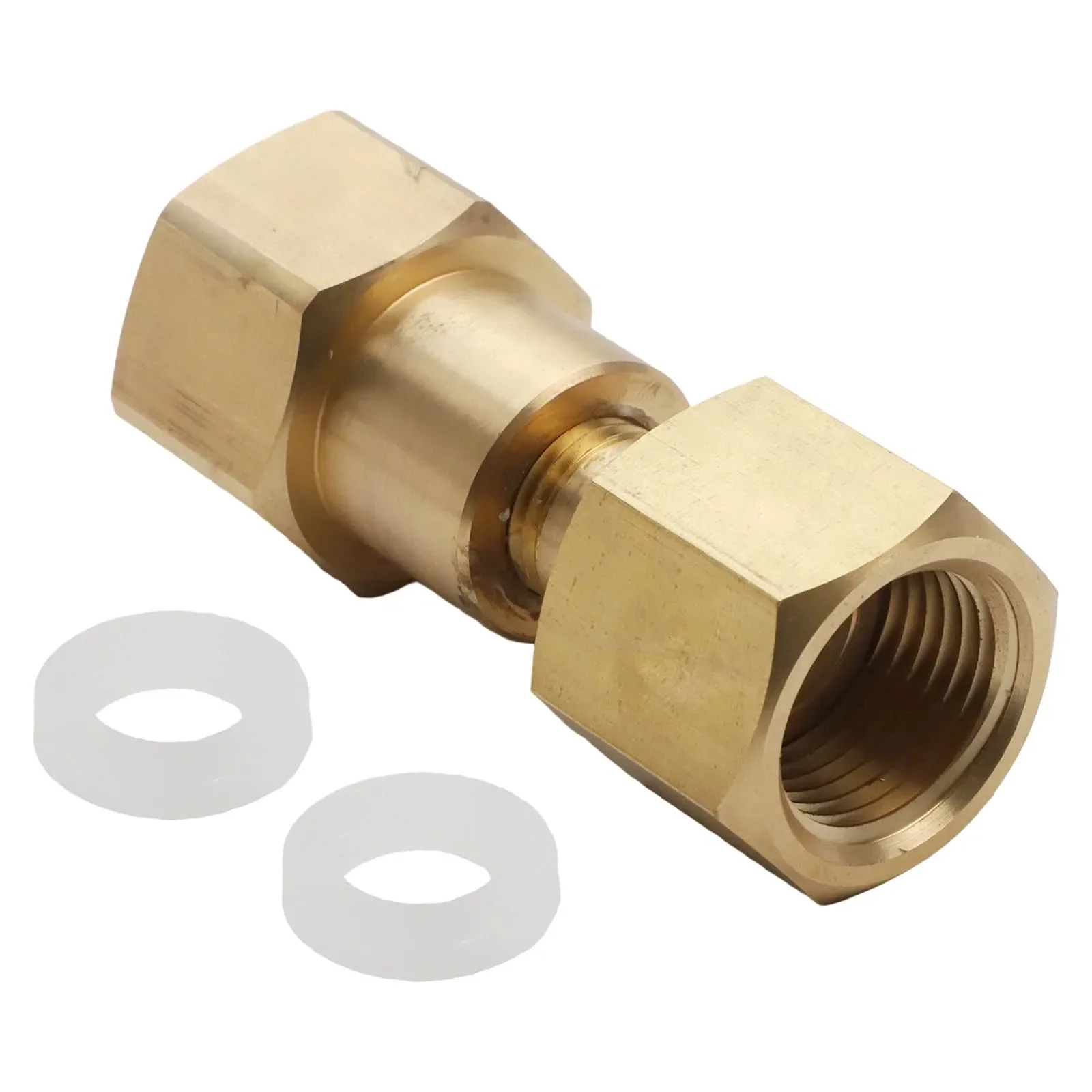 1pc CGA-320 To CGA-580 Cylinder Adapter W/Gasket For Carbon Dioxide Tank To Argon Regulator For TIG/MIG Welding Accessories