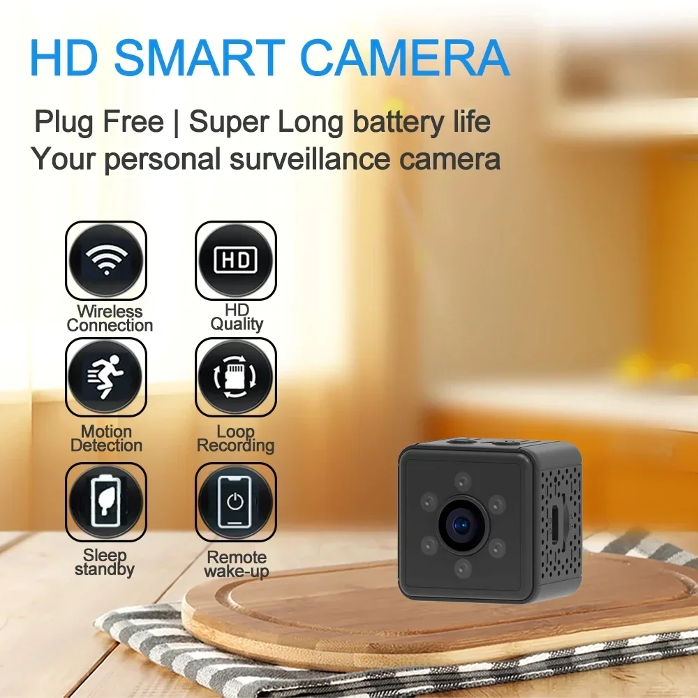 

New V3 Mini Cameras HD Home Security Camera Sleep Standby support Remote ON/OFF Wireless WiFi Surveillance Camera Super Small IP