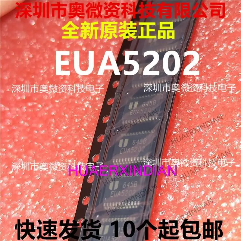 

10 шт. оригинальные EUA5202QIR1 EUA5202 TSSOP-24