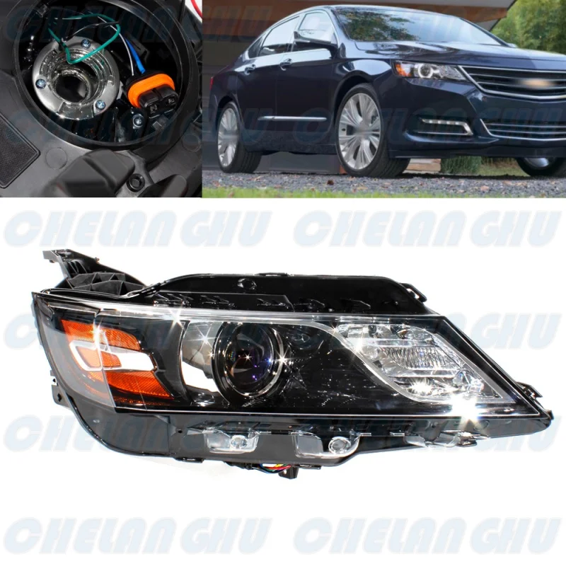 

Headlight Headlamp Assembly Fit for Chevrolet lmpala 2015 2016 2017 2018 2019 2020 Car accessories 84178024 Right Side