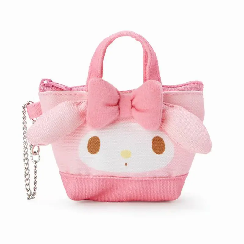 

My Melody Coin Purse Sanrio Kawaii Anime Kuromi Cinnamoroll Earphone Organizer Bag Girl Heart Mini Hand Bag Tide Gift for Kids