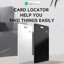 For Apple Find My Smart Air Card MFi Certified GPS Tracker Locator IPX6 Chargeable Ultrathin Smart Tag Wallet Card Finder