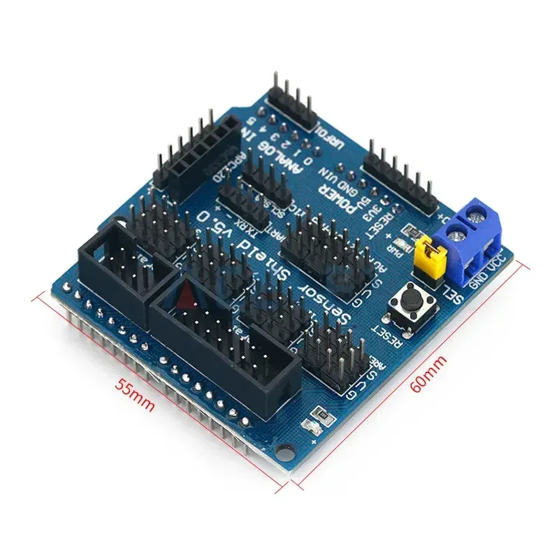 Picture 3: V5.0 Sensor Shield expansion board for arduino electronic building blocks robot accessories Sensor Shield V5 expansion board
