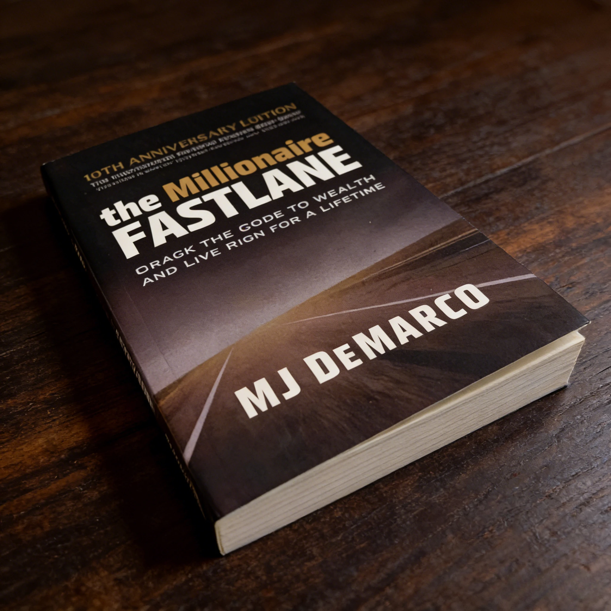 

The Millionaire Fastlane by MJ DeMarco Crack the Code to Wealth and Live Rich for a Lifetime Paperback in English