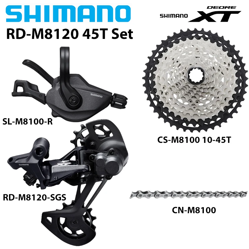 Shimano Deore XT M8100 1X12S Groupset for MTB Mountain Bike Shift