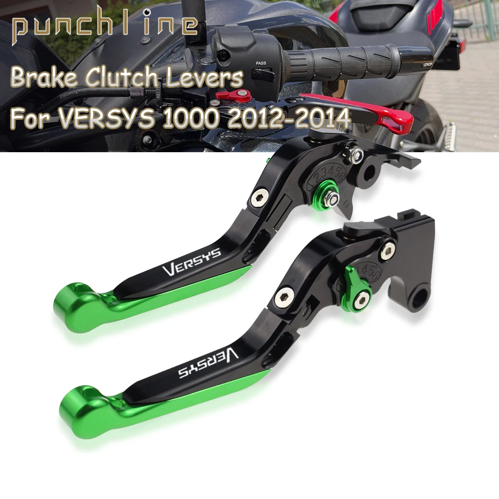 

Fit VERSYS 1000 2012-2014 Clutch Levers For VERSYS1000 2013 Folding Extendable Brake Handles