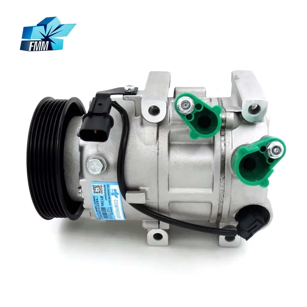 97701D7300 12V Car Aircon Compresor Parts for Accent Sonata Elantra 2012 AC Compressor Car 1.6 977013R000
