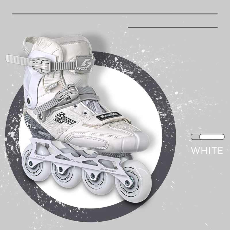 Carbon Fiber Freestyle 4 Wheels Roller Skating Shoes Roller Skates Professional Inline Slalom Skate for Adult