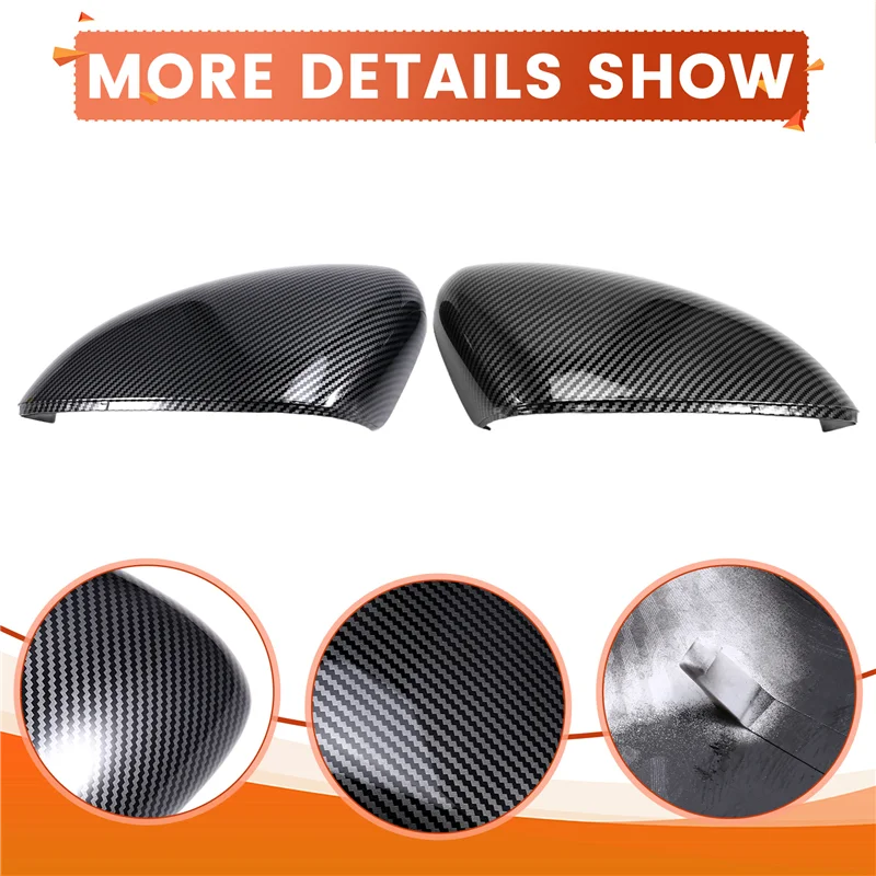 

Trending Car Side Rearview Mirror Cover Carbon Fiber Door Mirror Shell For Honda Accord 2018-2022 Rearview Mirror Housing