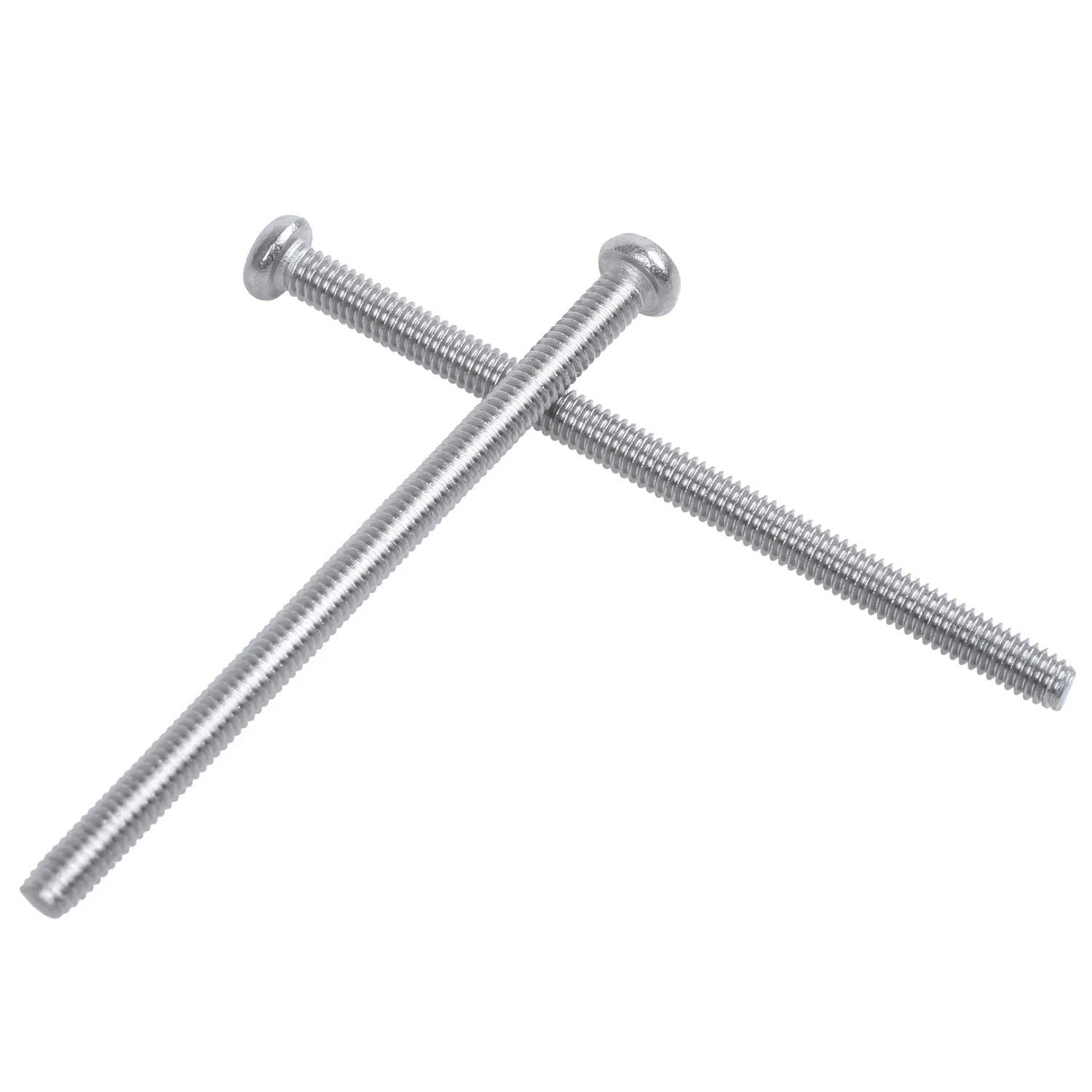 M2.5 x 40mm 304 Stainless Steel Phillips Round Head Screws Bolt 60pcs HOT