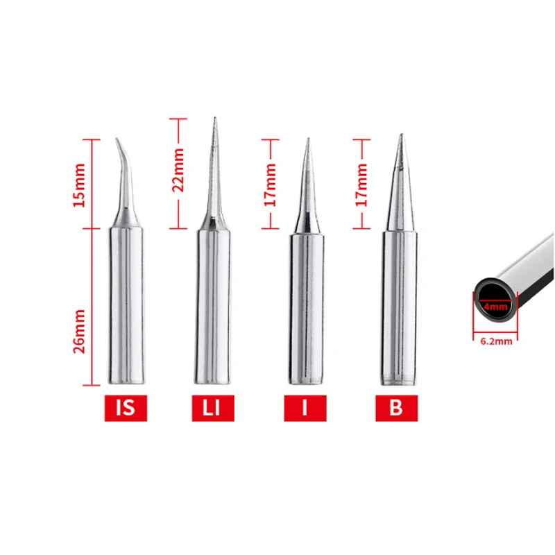 Soldering Iron 900M Soldering Iron Head Inside Hot Bare Electric Soldering Iron Tip Soldering Station tool pointy For Welding