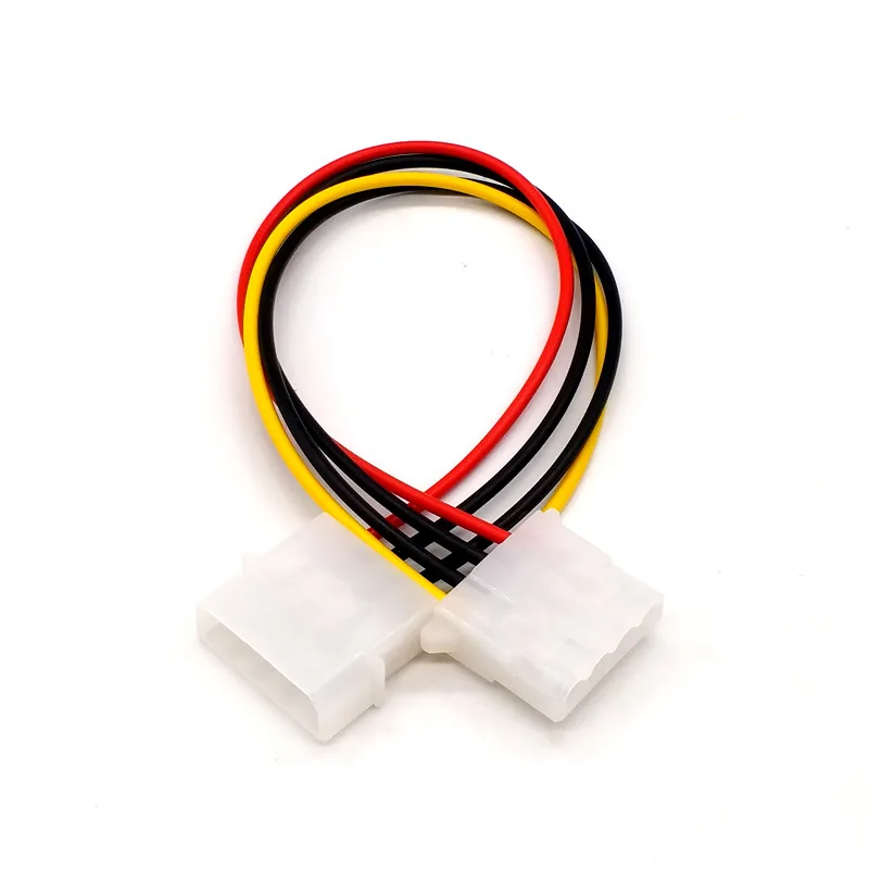 1 pz IDE 4 Pin Molex femmina a 4 Pin femmina connettore di prolunga di alimentazione cavo IDE 4 Pin femmina a femmina cavo 30cm