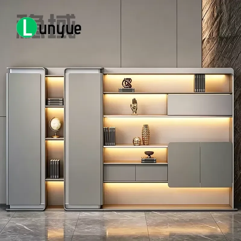 Modern Large Capacity Filing Cabinet Administrative Office Furniture Set Storage Cupboard for Home Business Workspace Durable