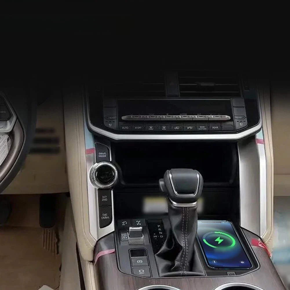 15W Wireless Charger Wireless Car Charger For Daily Commuting AI Temperature Control ABS Material Build Wireless Charger