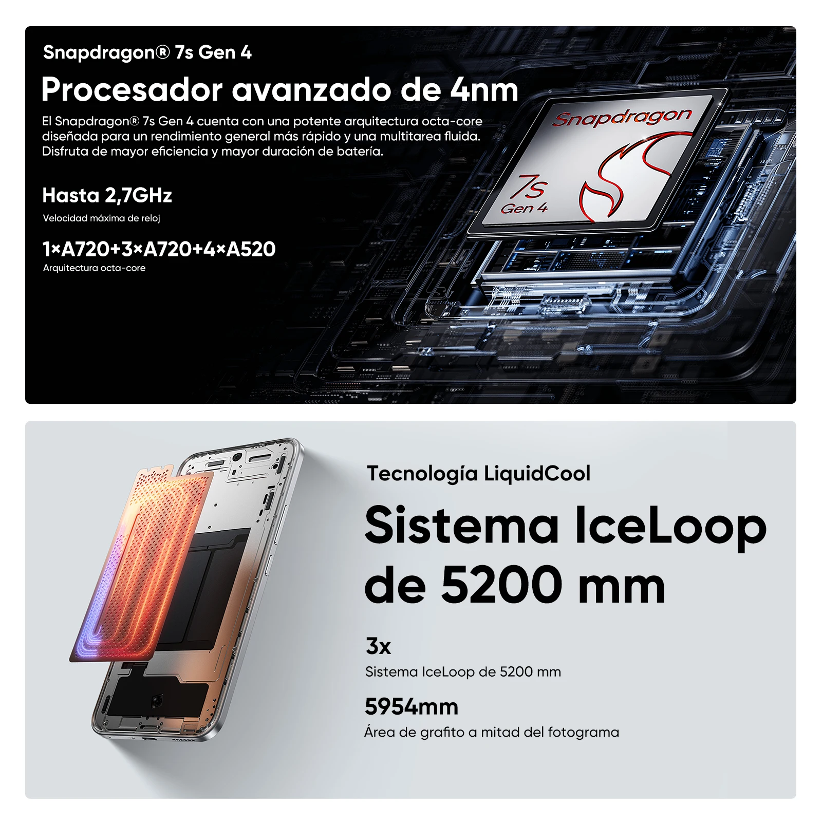 Versión Global del Teléfono Inteligente POCO M8 Pro 5G con Snapdragon ® 7s Gen 4, Pantalla AMOLED de 6.83 Pulgadas y 120 Hz, Cámara Principal de 50 MP, Batería de 6500 mAh, NFC 5