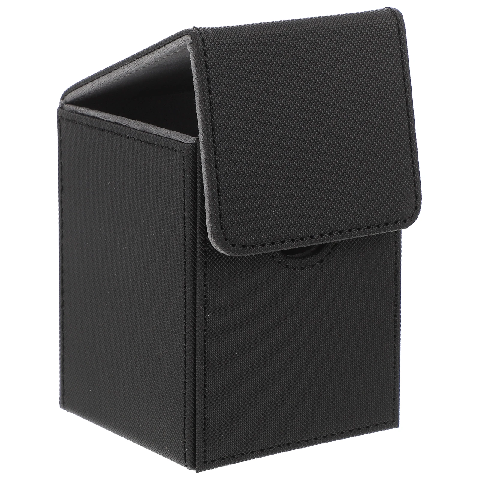 

1pc Card Storage Box Large Capacity Portable Game Cards Organizer Smooth Edges Case For Trading Sports Cards Collection