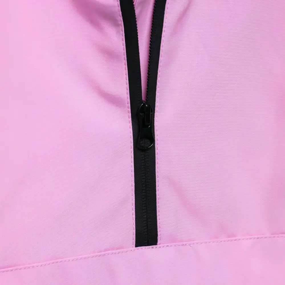 Women Outdoor Windbreaker Jacket Hooded Waterproof Utility Coat Summer Casual Loose Functional Technical Streetwear