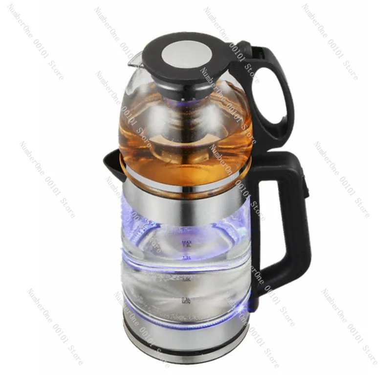 Glass Electric Kettle Double-Layer Teapot Sets Tea Kettle