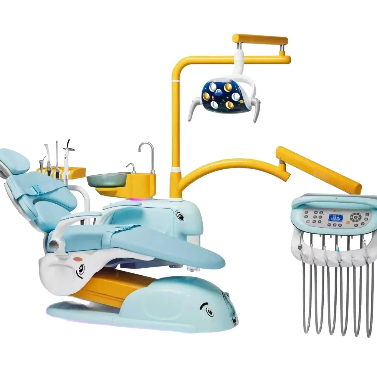 Children's Oral Dental Chair Dental Treatment Chair Clinic Multifunctional Comprehensive Treatment for Children