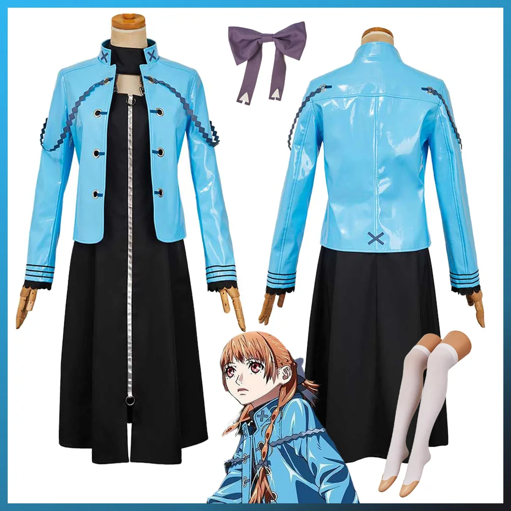 

Disguise Clockwork Girl of Punk Virgin Kamigori Ubu Cosplay Clothing Anime Costume Women Role Play Fancy Dress Up Party Cloth