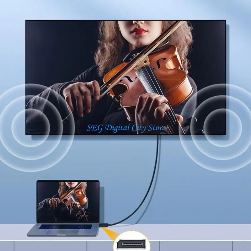 

U75B DisplayPort в HDMICATAILE 4K/1080P Адаптер Адаптер Computer Monitor