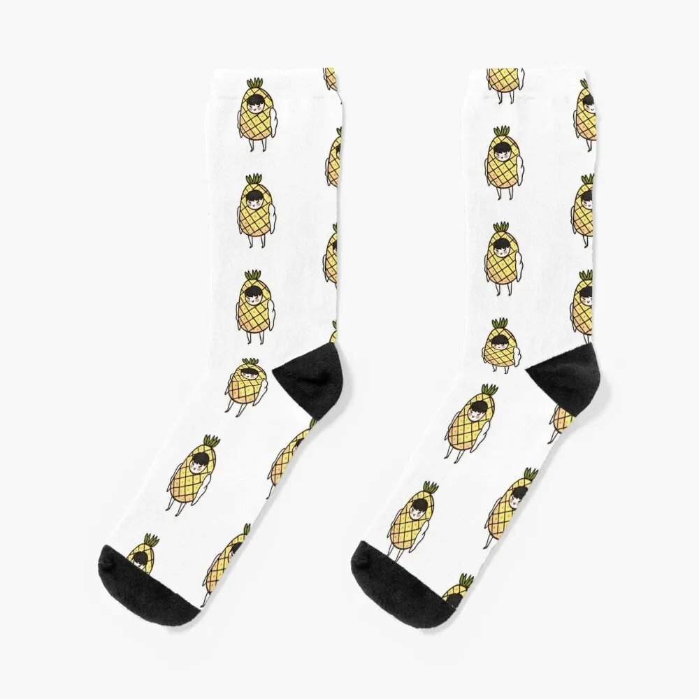 

Monsta X  - Pineapple Wonho Socks funny gift New year's aesthetic Socks Female Men's