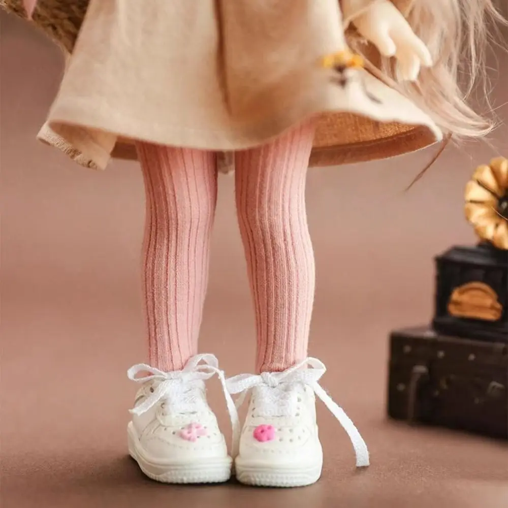 New Cute Cotton Leggings Fashion 10 Color Elastic Knitted Pants DIY Accessories Mini Doll Socks Clothes for 1/6 BJD 30cm Dolls