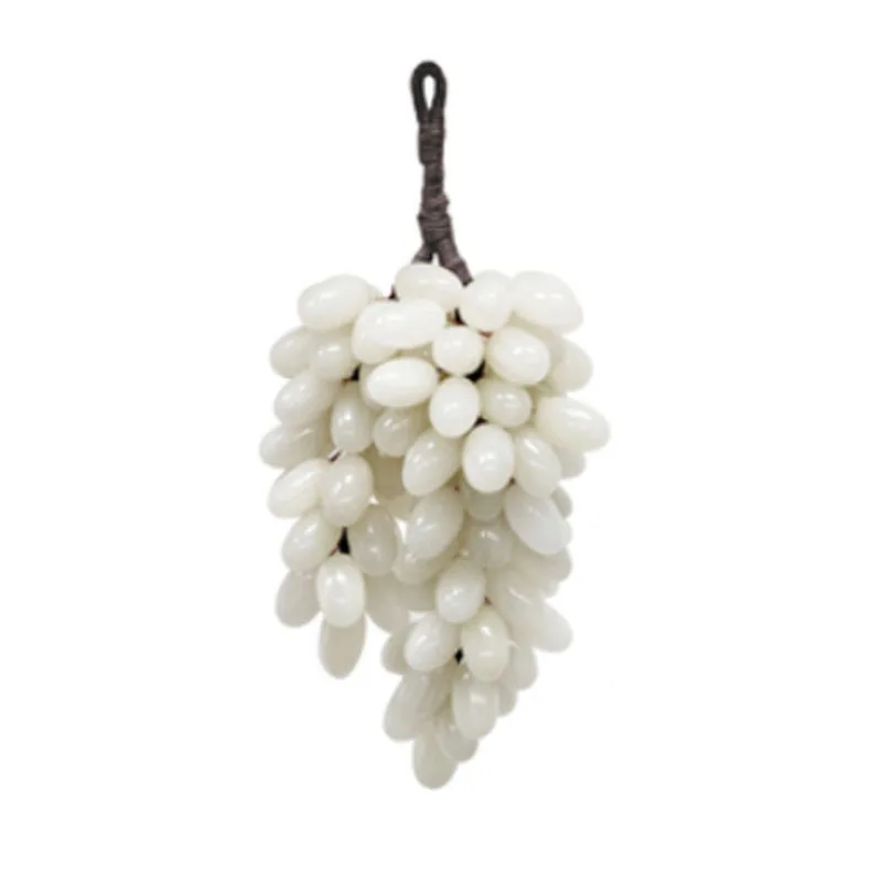 

Home Furnishing New Chinese Grape and Jade Design Sample Room Exhibition Hall Grape String Soft Decoration Combination