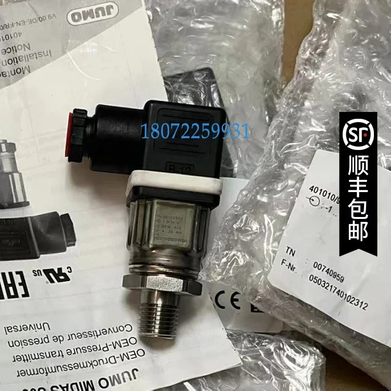 2026 JUMO Pressure Transmitter 401010 S05 0-2.5 Bar G1/4 0-10bar 45869779