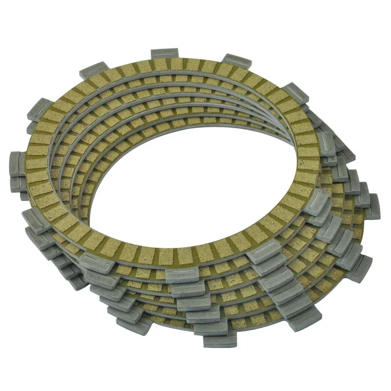 

6 шт. мотоциклетные фрикционные диски сцепления для Yamaha SR250 Exciter 250 80-81 TT250 80-82 XT250 80-83