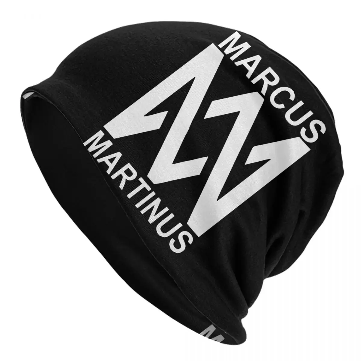 Marcus Martinus MM Twin Boys Bonnet Hats Autumn Winter Outdoor Skullies Beanies Hat for Men Women Warm Dual-use Caps