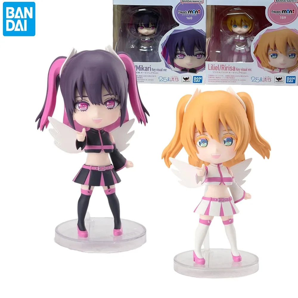 

Bandai Genuine Figuarts mini 2,5-мерное соблазнение Liliel Miriella Key Visual Ver. Аниме фигурка модель игрушки подарок детям