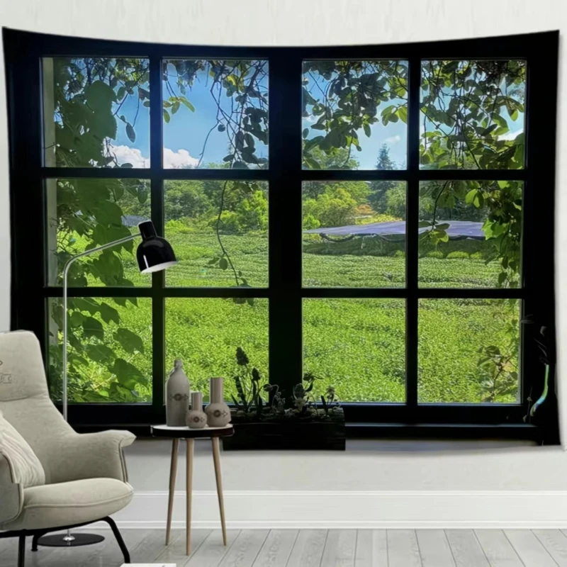 VIKAMA Anime Pencere Görünümü  - Home Office Yoga Room incelemesi ve fiyatı