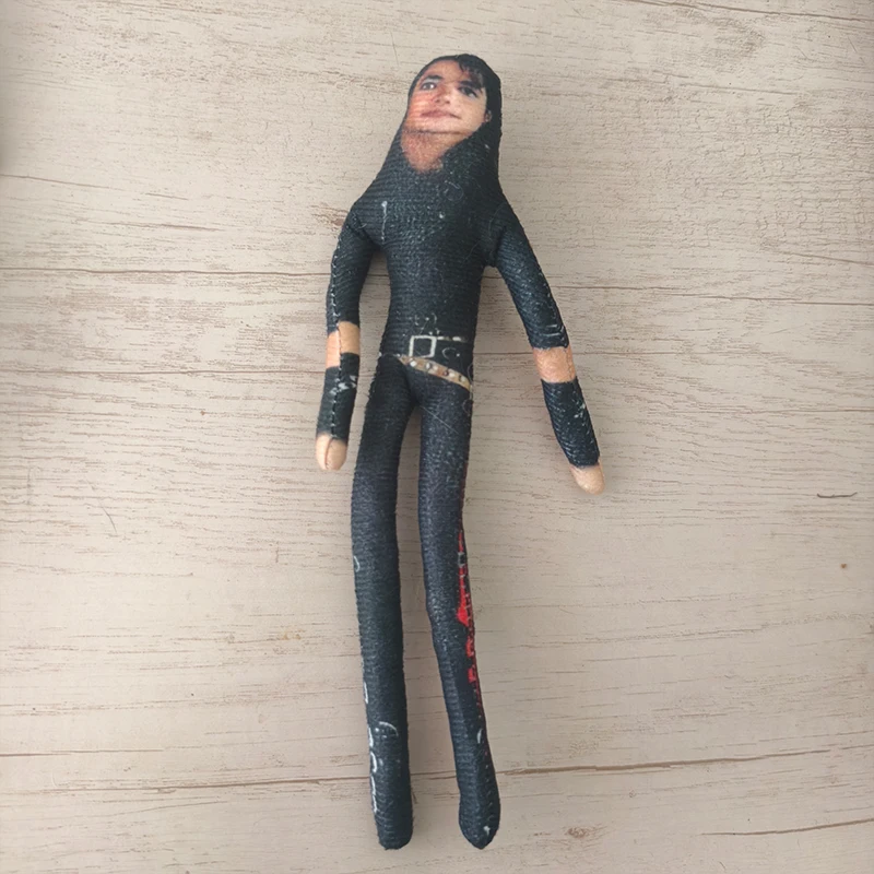Michael Jackson Famous Singer Cosplay Prop Doll Plush Stuffed Dolls Ornaments Abstract Joint Mobility Mouse Figure for Car Decor view 5