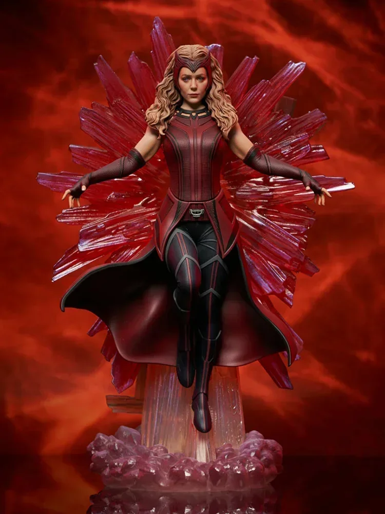 

Dst Marvel Art Gallery Series Scarlet Witch10-Inch Action Figure Collection Model Toy Anime Peripheral Toys Kids Gift